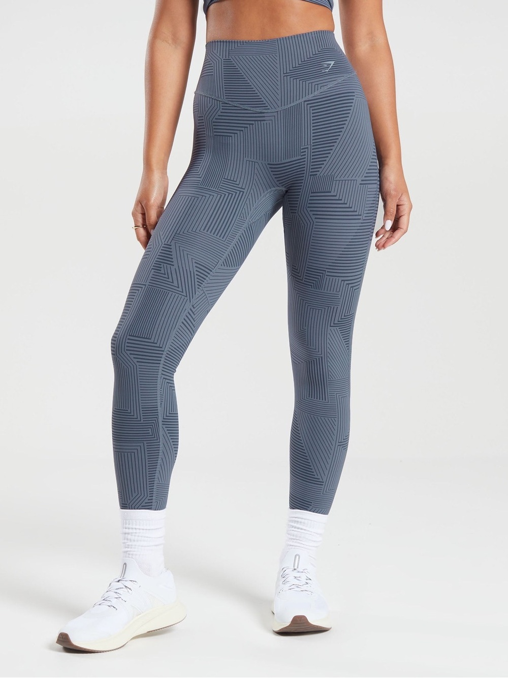 Gymshark Blue Elevate High Waisted Leggings Size Large